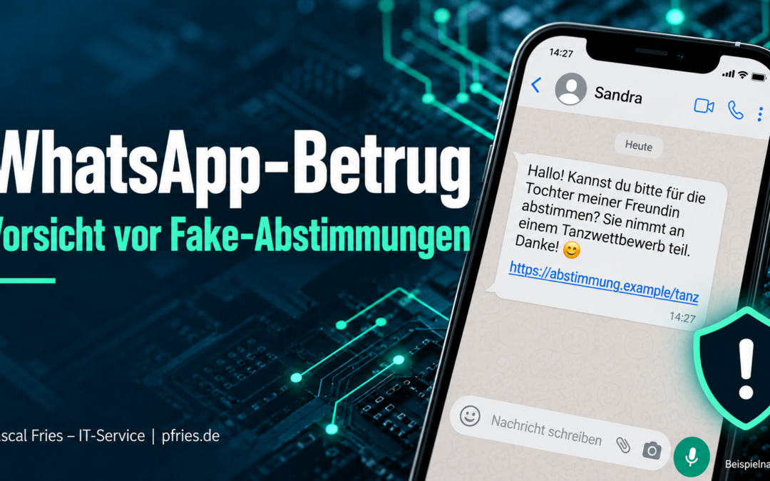 Vorsicht vor WhatsApp Betrug